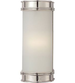 E.F. Chapman Oxford 1 Light Bathroom Vanity Lights in Polished Nickel CHD1550PN FG