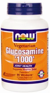 NOW Foods   Vegetarian Glucosamine 1000 Joint Health   90 Vegetarian Capsules