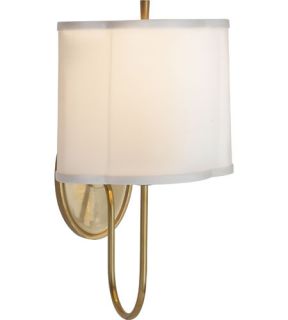 Barbara Barry Simple 1 Light Wall Sconces in Soft Brass BBL2017SB S
