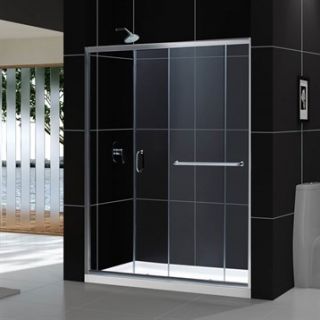 Bath Authority DreamLine Infinity Z Frameless Sliding Shower Door and SlimLine S