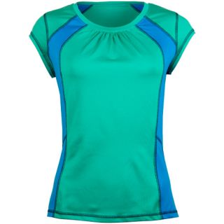 Tail Blue Court Janette Capsleeve Top Tail Womens Tennis Apparel