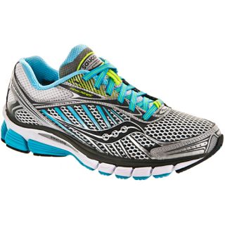 Saucony Ride 6 Saucony Womens Running Shoes Silver/Blue/Citron