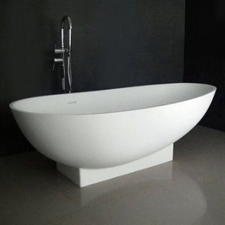 Ruth 71 Soaking Bathtub with Integrated Pedestal