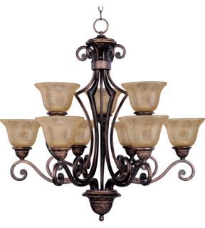 Symphony 9 Light Chandeliers in Oil Rubbed Bronze 11245SAOI