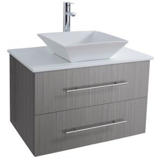 Centra 30 Single Bathroom Vanity Set for Vessel Sinks by Wyndham Collection   G