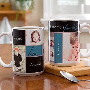 Photo Personalized Large Coffee Mugs   Favorite Faces