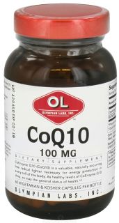 Olympian Labs   CoQ10 100 mg.   60 Vegetarian Capsules
