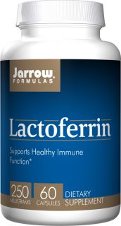 Jarrow Formulas   Lactoferrin 250 mg.   60 Capsules