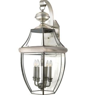 Newbury 4 Light Outdoor Wall Lights in Pewter NY8339P