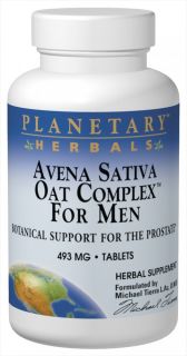 Planetary Herbals   Avena Sativa Oat Complex for Men with Oat Straw Extract 480 mg.   100 Tablets Formerly Planetary Formulas