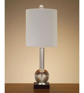 Crystal 1 Light Table Lamps in Off White JRL 8198