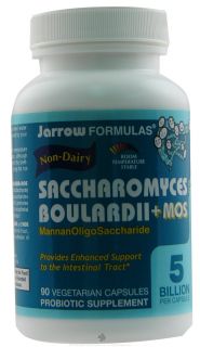 Jarrow Formulas   Saccharomyces Boulardii + MOS   90 Vegetarian Capsules