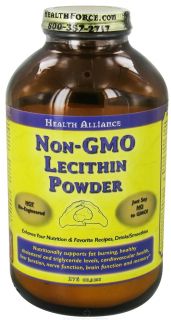 HealthForce Nutritionals   Health Alliance Non GMO Lecithin Powder   375 Grams