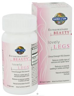 Garden of Life   Extraordinary Beauty Lovely Legs   30 Vegetarian Caplet(s)