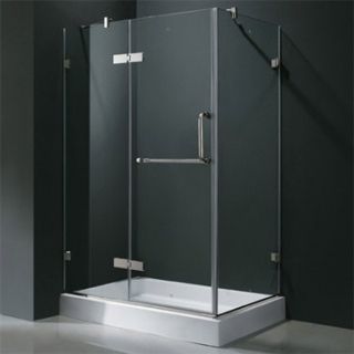 Vigo Industries Frameless Rectangular Shower Enclosure   32 x 40