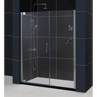 Bath Authority DreamLine Elegance Frameless Pivot Shower Door with Handle (49 1/