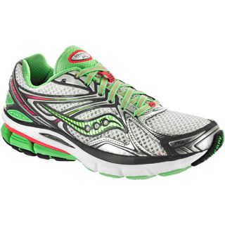 Saucony Hurricane 16 Saucony Womens Running Shoes Grey/Green/Pink