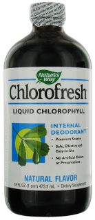 Natures Way   Chlorofresh Liquid Chlorophyll Natural Flavor   16 oz.