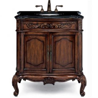 Cole & Co. 30 Premier Collection Medium Provence Vanity   Aged Chestnut