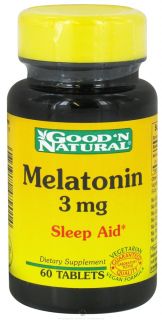 Good N Natural   Melatonin 3 mg.   60 Tablets