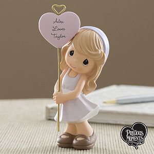 Precious Moments Personalized Girl Figurine   Gift of Love