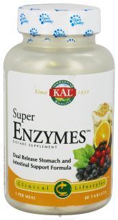 Kal   Super Enzymes   60 Tablets