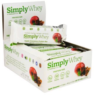 The Simply Bar   Simply Whey Protein Bar Apple Cinnamon   1.4 oz.