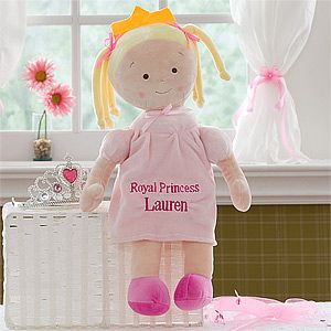 Personalized Princess Doll   Blonde