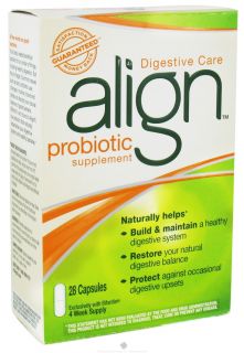 Align   Digestive Care Probiotic Supplement   28 Capsules
