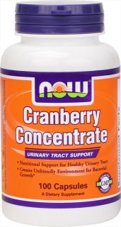 NOW Foods   Cranberry Concentrate   100 Capsules