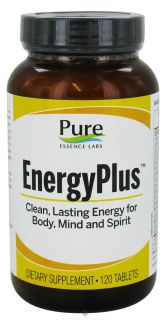 Pure Essence Labs   EnergyPlus For Body Mind & Spirit   120 Tablets