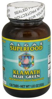 Klamath   Wild Nutrient Dense Algae Superfood   130 Tablet(s)