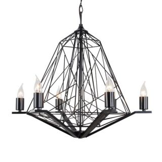 Wright Stuff 6 Light Chandelier