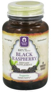 Genesis Today   100% Pure Black Raspberry   60 Vegetarian Capsules