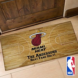 Large Personalized Doormats   NBA Basketball Teams