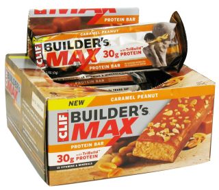 Clif Bar   Builders Max Protein Bar Caramel Peanut   3.4 oz.