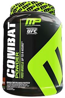 Muscle Pharm   Combat Advanced Time Release Protein Powder Chocolate Milk   2 lbs.
