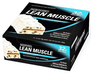 Forward Foods   Detour Lean Muscle High Performance Whey Protein Bar Cookies N Cream   3.2 oz.