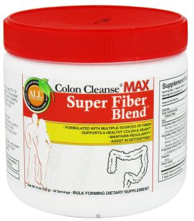 Health Plus   Colon Cleanse Max Super Fiber Blend   6 oz.