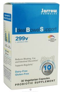 Jarrow Formulas   IBS Ideal Bowel Support 299V   30 Vegetarian Capsules