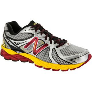 New Balance 870v3 New Balance Mens Running Shoes Silver/Yellow/Red
