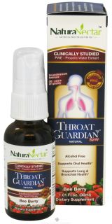 NaturaNectar   All Natural Throat Guardian Spray Bee Berry   1.01 oz.