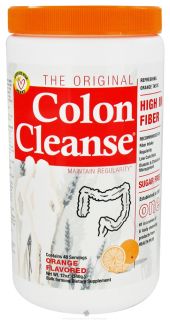 Health Plus   Colon Cleanse The Original High Fiber Sugar Free Orange   12 oz.