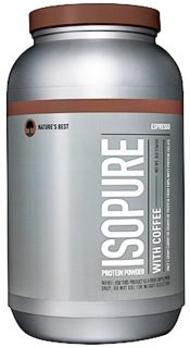 Natures Best   Isopure Protein Powder Coffee Espresso   3 lbs.
