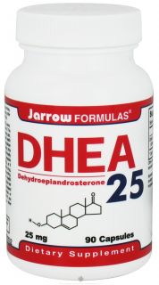 Jarrow Formulas   DHEA 25 mg.   90 Capsules