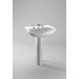 TOTO Prominence Pedestal Lavatory with Pedestal w/ SanaGloss
