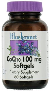 Bluebonnet Nutrition   CoQ10 Ubiquinone From Kaneka 100 mg.   60 Softgels