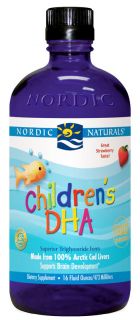 Nordic Naturals   Childrens DHA Liquid Strawberry   16 oz.