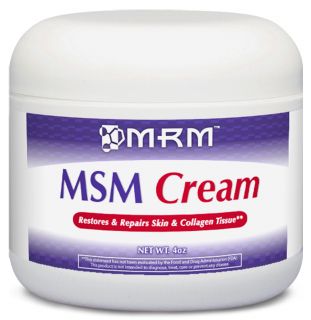 MRM   MSM Cream   4 oz.