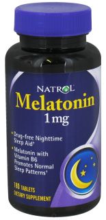 Natrol   Melatonin 1 mg.   180 Tablets